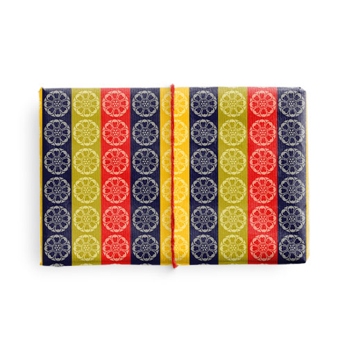 전통 문양 색동 포장지 (100장)